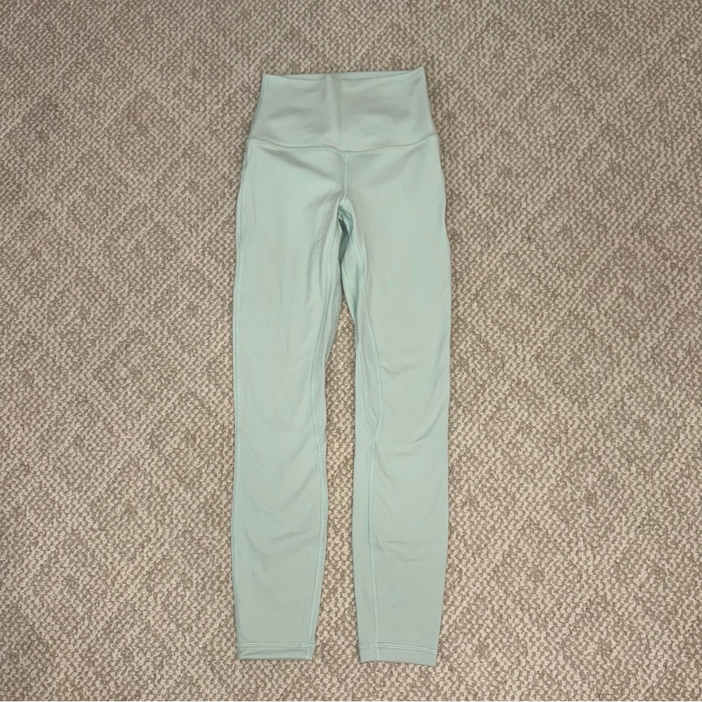 lululemon mint green align leggings